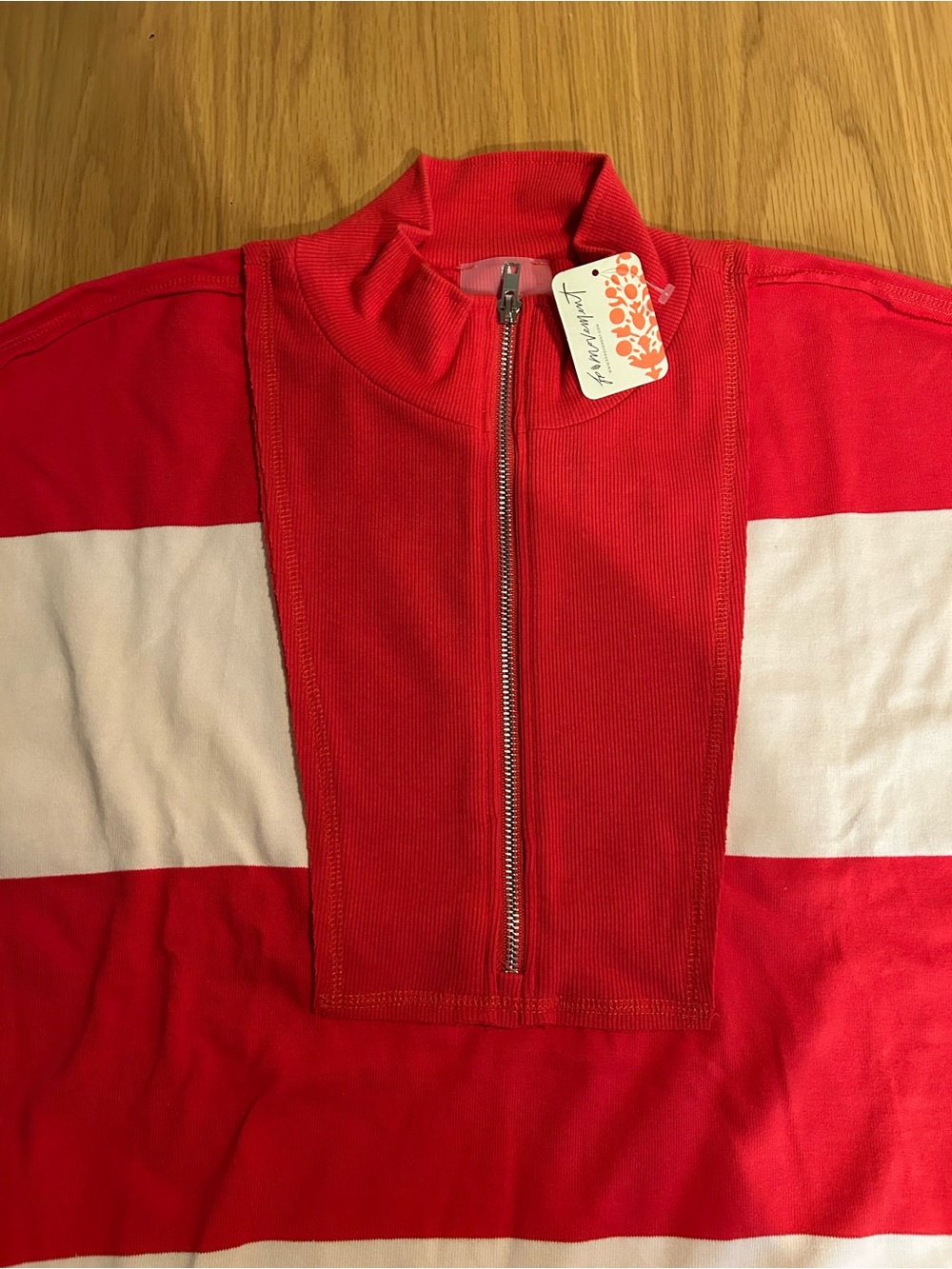 Free People FP Movement Retro Rugby Set in Grapefruit Combo Size XL NWT - Picture 8 of 16